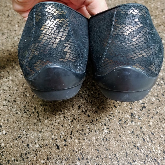 Dansko Olivia Bronze Snake Leather loafers - Picture 7 of 8